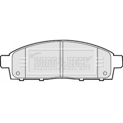 Brake Pad Set BORG & BECK BBP2054 OE Ref 4605A284