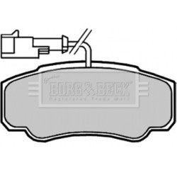 Brake Pad Set BORG & BECK BBP2068 OE Ref D4060MA000