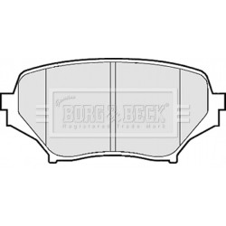 Brake Pad Set BORG & BECK BBP2075 OE Ref NFY73323Z