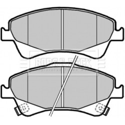 Brake Pad Set BORG & BECK BBP2080 OE Ref 0446502280