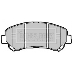 Brake Pad Set BORG & BECK BBP2084 OE Ref D10609N00A