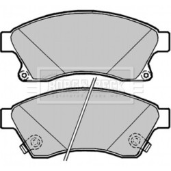 Brake Pad Set BORG & BECK BBP2090 OE Ref 13301207