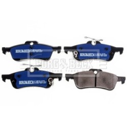 Brake Pad Set BORG & BECK BBP2109 OE Ref 044660D010 BORG & BECK
