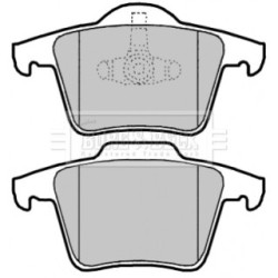 Brake Pad Set BORG & BECK BBP2136 OE Ref 274512
