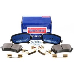 Brake Pad Set BORG & BECK BBP2139 OE Ref 4B3 698 451A BORG & BECK
