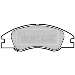 Brake Pad Set BORG & BECK BBP2140 OE Ref 581012FA10