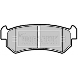Brake Pad Set BORG & BECK BBP2146 OE Ref 96405131