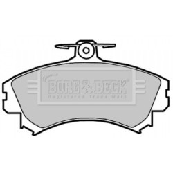 Brake Pad Set BORG & BECK BBP2151 OE Ref 4544200920