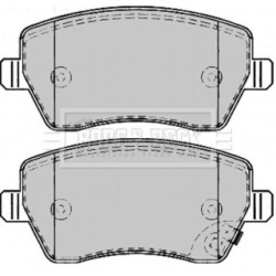 Brake Pad Set BORG & BECK BBP2166 OE Ref D10601HA0B