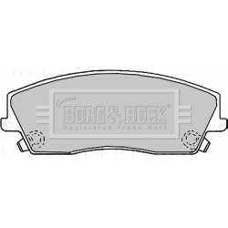 Brake Pad Set BORG & BECK BBP2167 OE Ref 05174001AA