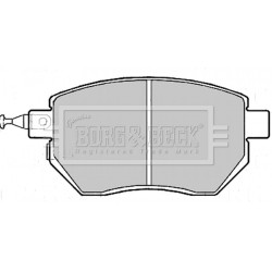 Brake Pad Set BORG & BECK BBP2172 OE Ref 41060CA092
