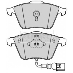 Brake Pad Set BORG & BECK BBP2177 OE Ref 8J0 698 151 F