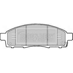 Brake Pad Set BORG & BECK BBP2189 OE Ref D1060JX50B