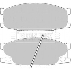 Brake Pad Set BORG & BECK BBP2193 OE Ref MK499873
