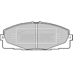 Brake Pad Set BORG & BECK BBP2197 OE Ref 04465-26421