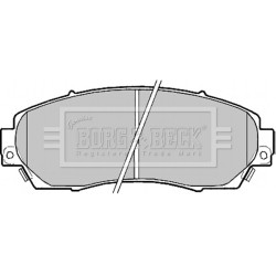 Brake Pad Set BORG & BECK BBP2204 OE Ref 45022SHJA50