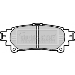 Brake Pad Set BORG & BECK BBP2222 OE Ref 04466-0K010