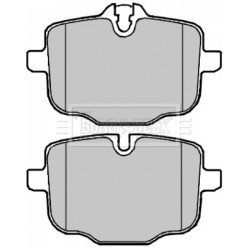 Brake Pad Set BORG & BECK BBP2226 OE Ref 34212284389