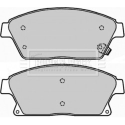 Brake Pad Set BORG & BECK BBP2228 OE Ref 13412810