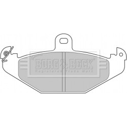 Brake Pad Set BORG & BECK BBP2234 OE Ref 4801664