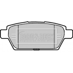 Brake Pad Set BORG & BECK BBP2239 OE Ref 6E5Z2200B