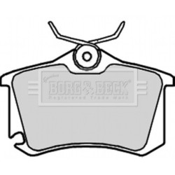 Brake Pad Set BORG & BECK BBP2251 OE Ref 1K0 698 451 A
