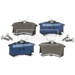 Brake Pad Set BORG & BECK BBP2251 OE Ref 1K0 698 451 A BORG & BECK