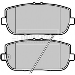 Brake Pad Set BORG & BECK BBP2252 OE Ref N1Y32648ZA