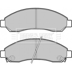 Brake Pad Set BORG & BECK BBP2256 OE Ref 8973186690