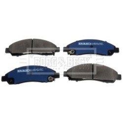 Brake Pad Set BORG & BECK BBP2256 OE Ref 8973186690 BORG & BECK