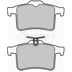 Brake Pad Set BORG & BECK BBP2265 OE Ref C2D3792