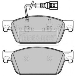 Brake Pad Set BORG & BECK BBP2275 OE Ref 7E0698151