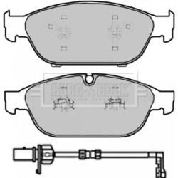 Brake Pad Set BORG & BECK BBP2276 OE Ref 4G0698151S