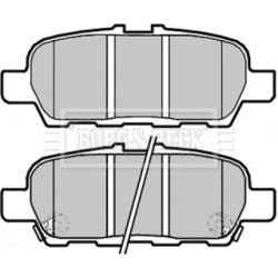 Brake Pad Set BORG & BECK BBP2283 OE Ref D40609HM0B