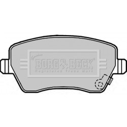 Brake Pad Set BORG & BECK BBP2297 OE Ref D10601HA0B