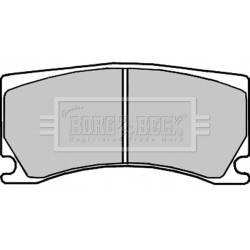 Brake Pad Set BORG & BECK BBP2327 OE Ref 1610696480