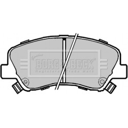 Brake Pad Set BORG & BECK BBP2330 OE Ref 581011RA05