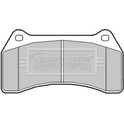 Brake Pad Set BORG & BECK BBP2357 OE Ref C2C11648