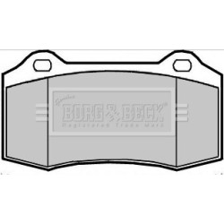 Brake Pad Set BORG & BECK BBP2360 OE Ref 1230730