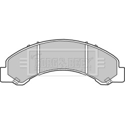 Brake Pad Set BORG & BECK BBP2362 OE Ref 8973292660 BORG & BECK