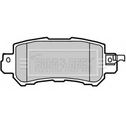 Brake Pad Set BORG & BECK BBP2365 OE Ref K0Y12648Z