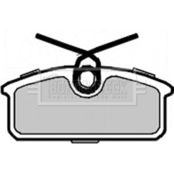 Brake Pad Set BORG & BECK BBP2367 OE Ref 440608195R BORG & BECK