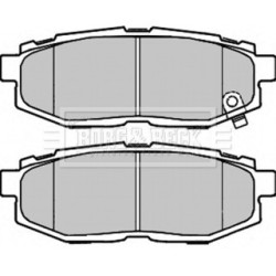 Brake Pad Set BORG & BECK BBP2372 OE Ref 26696SG000