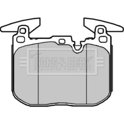 Brake Pad Set BORG & BECK BBP2377 OE Ref 34 10 6 866 072