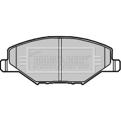 Brake Pad Set BORG & BECK BBP2380 OE Ref 6RU 698 151 A