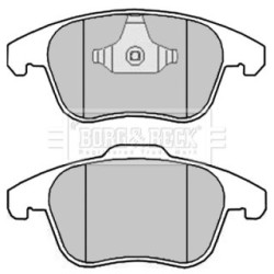 Brake Pad Set BORG & BECK BBP2383 OE Ref 1675901280
