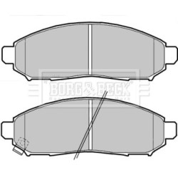 Brake Pad Set BORG & BECK BBP2389 OE Ref D10601VA8E