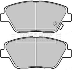 Brake Pad Set BORG & BECK BBP2391 OE Ref 581013VA50