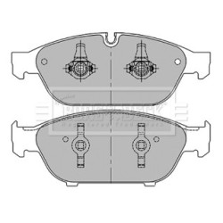 Brake Pad Set BORG & BECK BBP2405 OE Ref A006 420 65 20