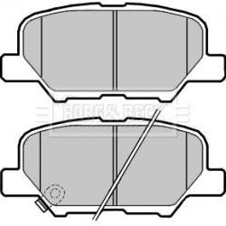 Brake Pad Set BORG & BECK BBP2410 OE Ref 4605A998